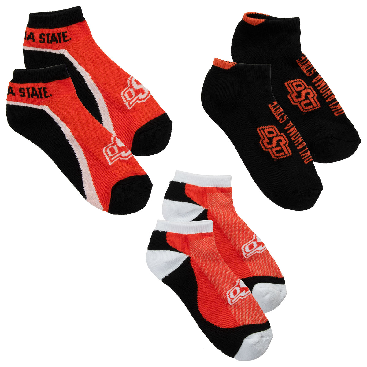 OSU 3 PACK FLASH SOCKS - OSU3PFS