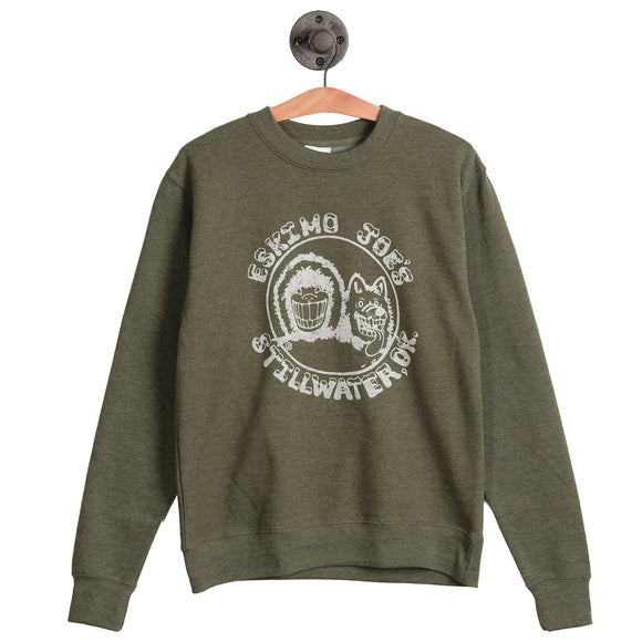 CLASSIC HEATHERED CREW SWEAT - CHC