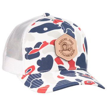 ETCHED LEATHER PATCH HAT - ELPH