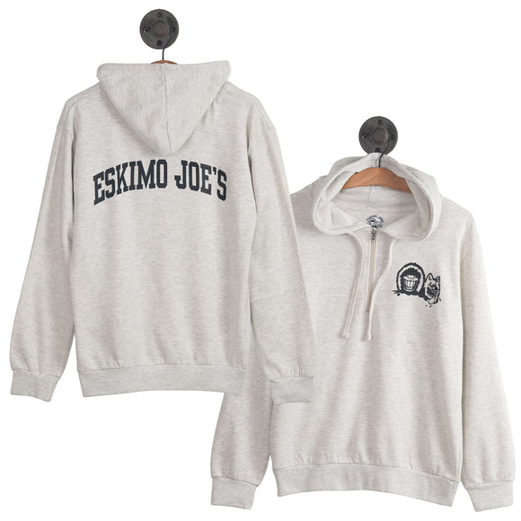 HALF ZIP FLEECE HOOD - HZFH