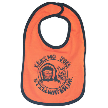 Buy orange-black INFANT JERSEY BIB - IJB
