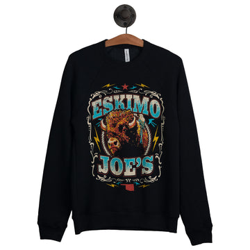 JOE'S BUFFALO RAGLAN SWEAT - JBS - Eskimo Joe's Clothes