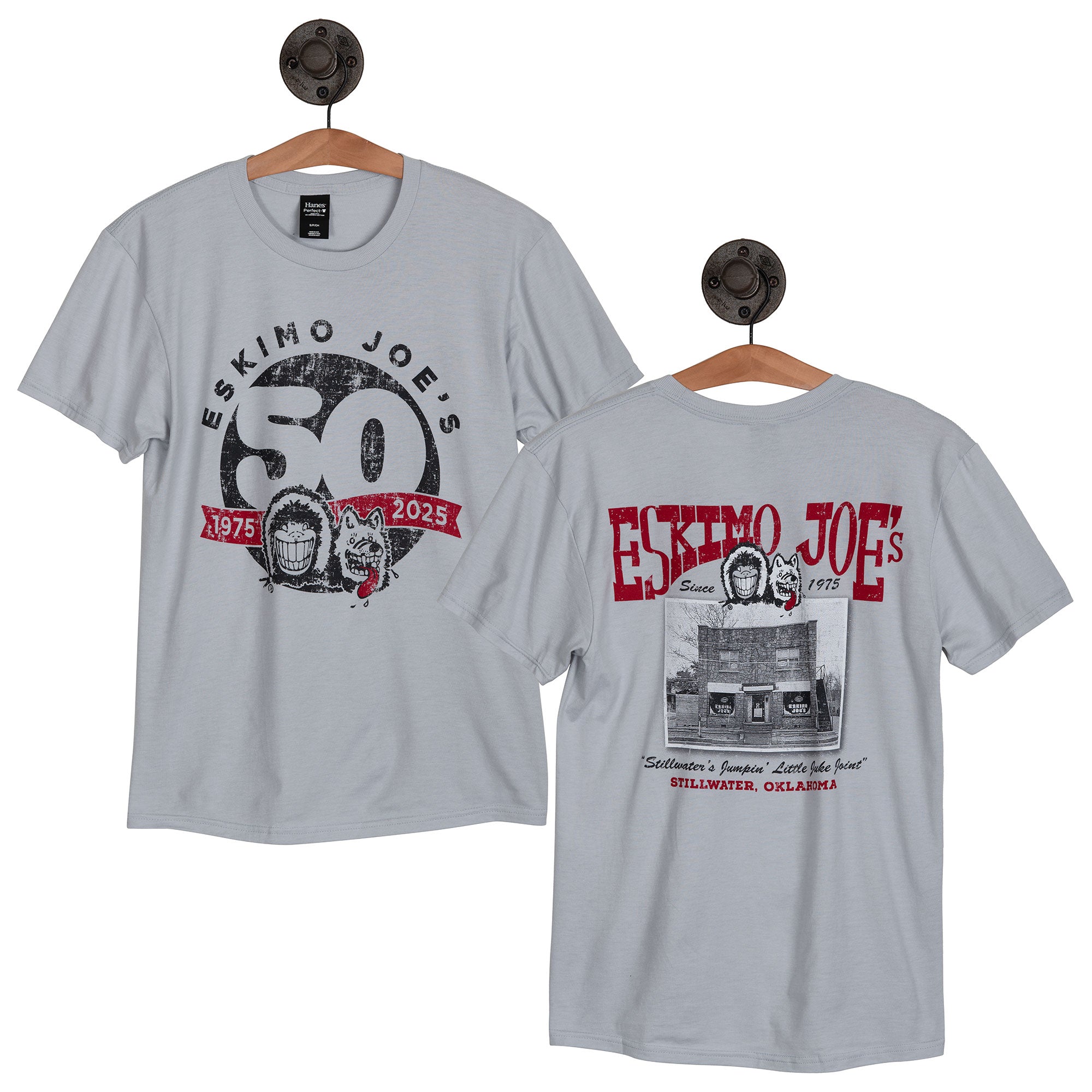 JOE'S 50TH ANN BUILDING TEE - JFBT – Eskimo Joe's Clothes