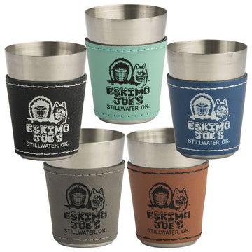 JOE'S LEATHERETTE SHOTGLASS - JLSG - Eskimo Joe's Clothes
