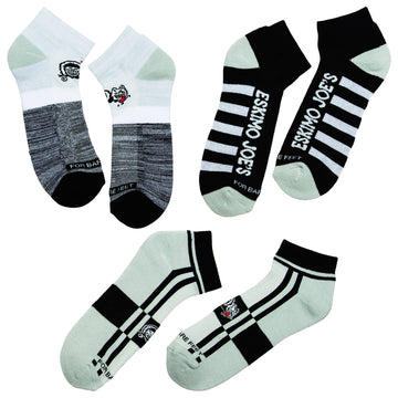 JOE'S STRIPE STACK 3 PACK SOCK - JSS3PS - Eskimo Joe's Clothes