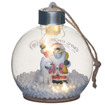 LIGHT UP ESKIMO JOE'S ORNAMENT - LEJO
