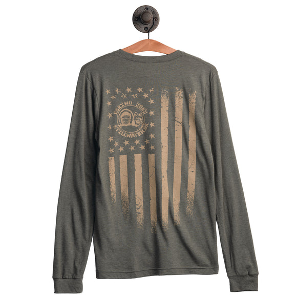 L/S FLAG TEE - LSAFT