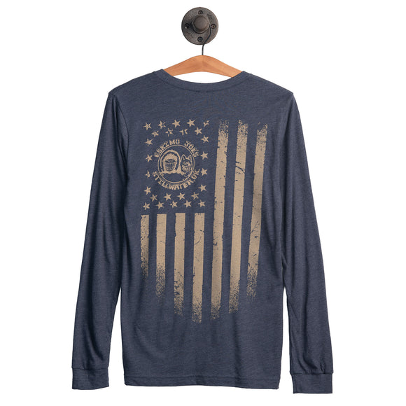 L/S FLAG TEE - LSAFT