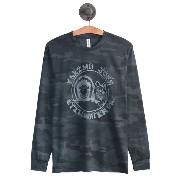 L/S BLACK CAMO TEE - LSBCT