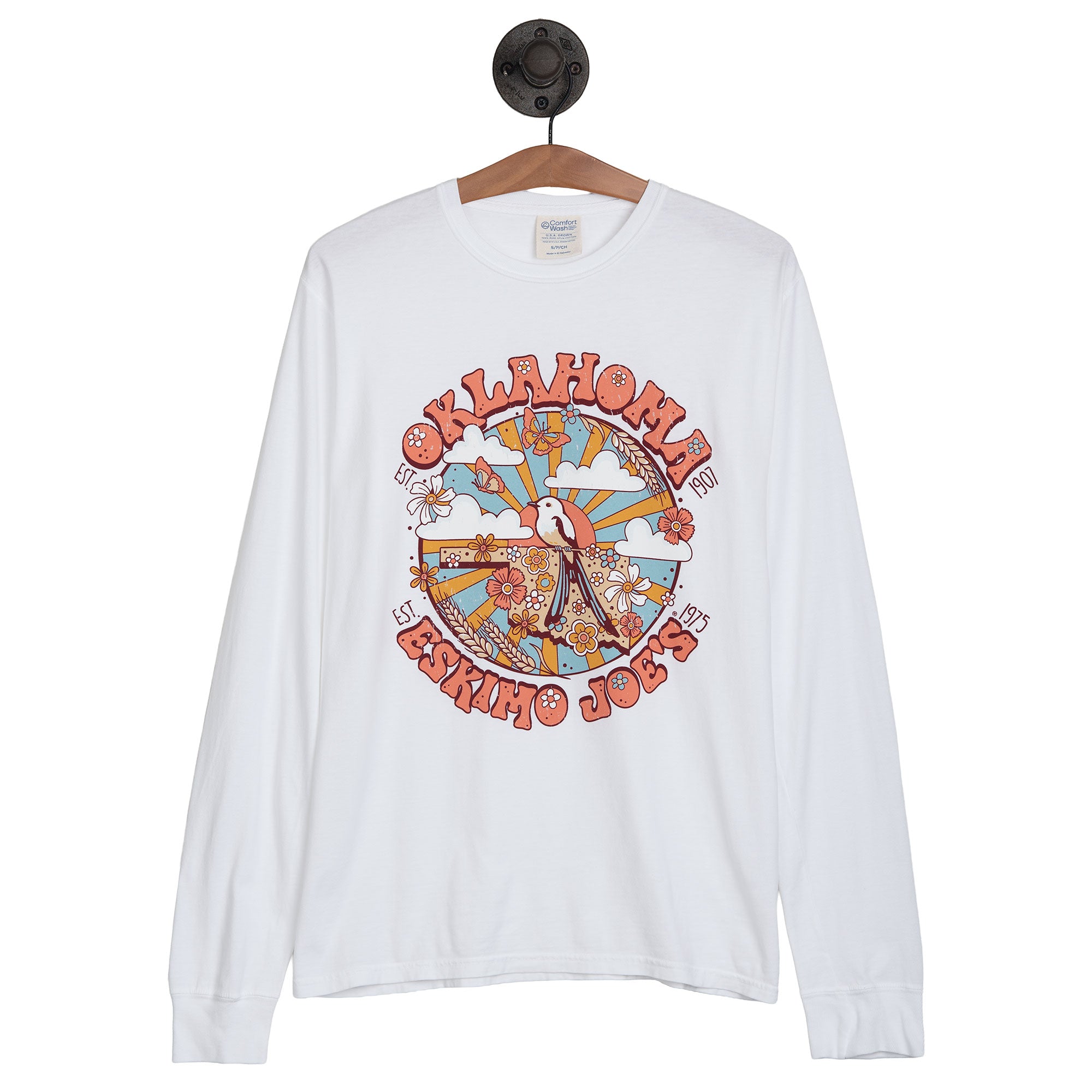 トップス WAKE sapporo HOOVER-KUN L/S TEE XL L/S OKLAHOMA PROPS TEE - LSOKT | Eskimo Joe's Clothes