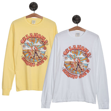 L/S OKLAHOMA PROPS TEE - LSOKT - Eskimo Joe's Clothes