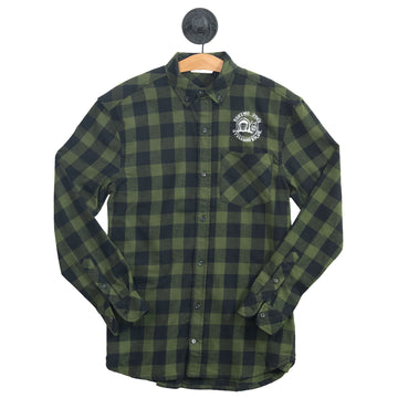 MENS FLANNEL BUTTON DOWN SHIRT