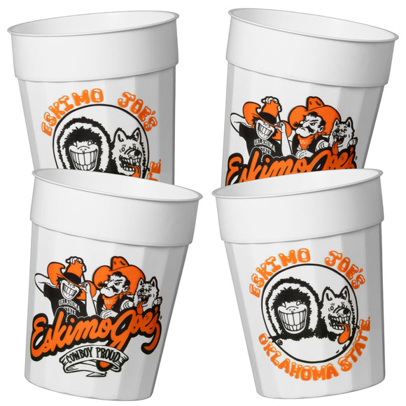 OSU/JOE CUPS SET OF 4 - OSUCUP4 - Eskimo Joe's Clothes
