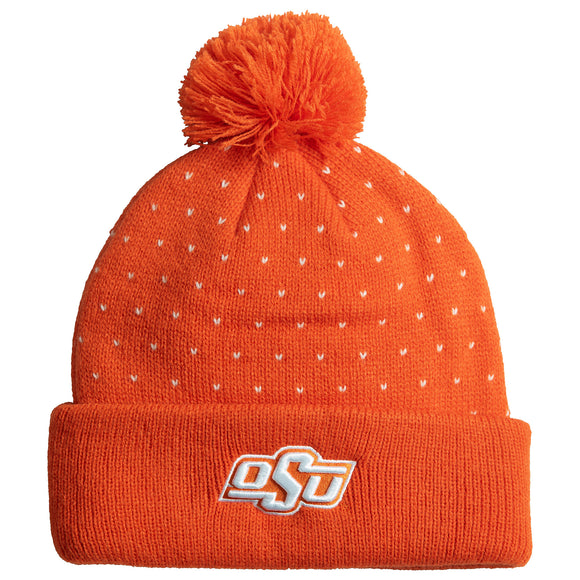OSU DOTTED KNIT HAT - OSUDKH - Eskimo Joe's Clothes