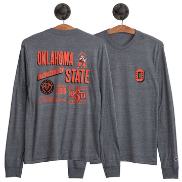 OSU L/S TRI-BLEND TEE - OSULSTBT - 0