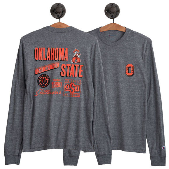 OSU L/S TRI-BLEND TEE - OSULSTBT
