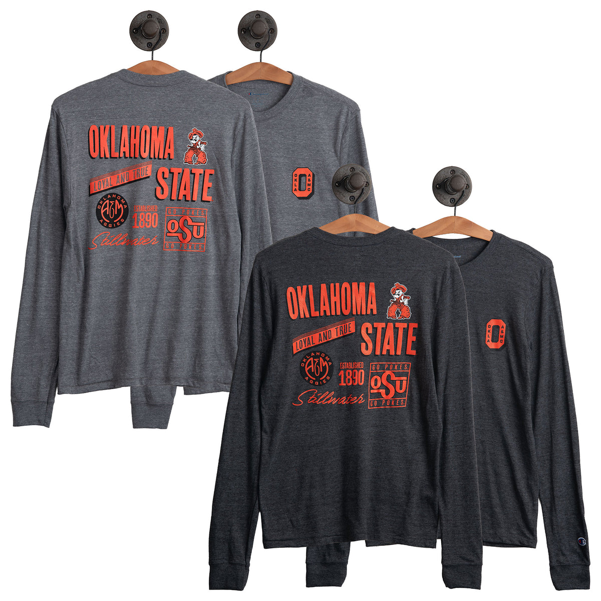OSU L/S TRI-BLEND TEE - OSULSTBT