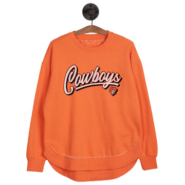 OSU MELANGE PONCHO- FLEECE - OSUMPF
