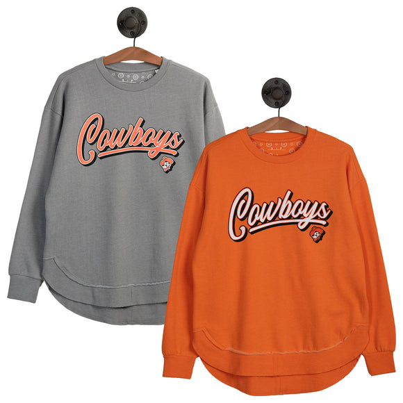 OSU MELANGE PONCHO- FLEECE - OSUMPF - Eskimo Joe's Clothes