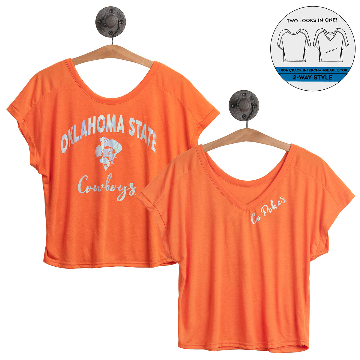 OSU REVERSE WEAR KNIT TOP - OSUSRWT