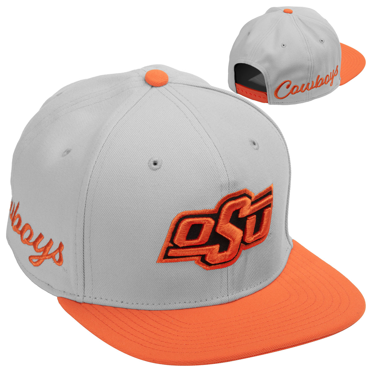 OSU SILVER SNAP BACK HAT - OSUSSBH