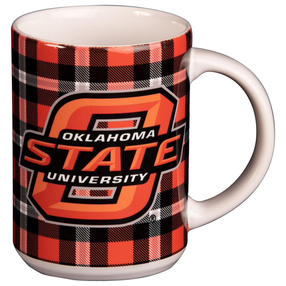 OSU TARTAN PLAID COFFEE MUG - OSUTPCM