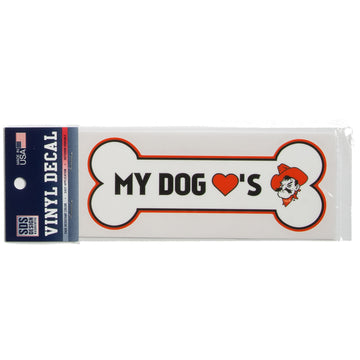 Buy dog-bone OSU VINYL DECALS - OSUVD