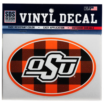 Buy flannel-state OSU VINYL DECALS - OSUVD