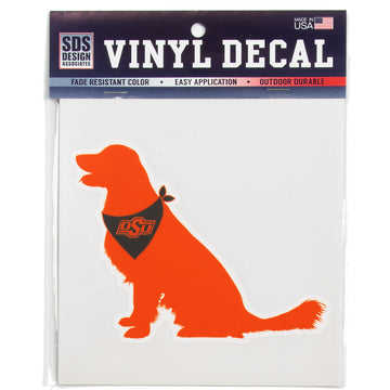 Buy dog-sitting OSU VINYL DECALS - OSUVD