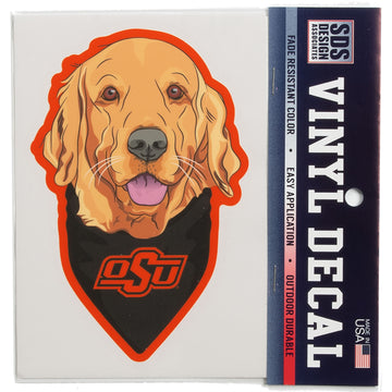 Buy golden-face OSU VINYL DECALS - OSUVD