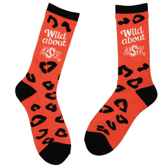 OSU WILD ABOUT MY TEAM SOCKS - OSUWAMTS - Eskimo Joe's Clothes