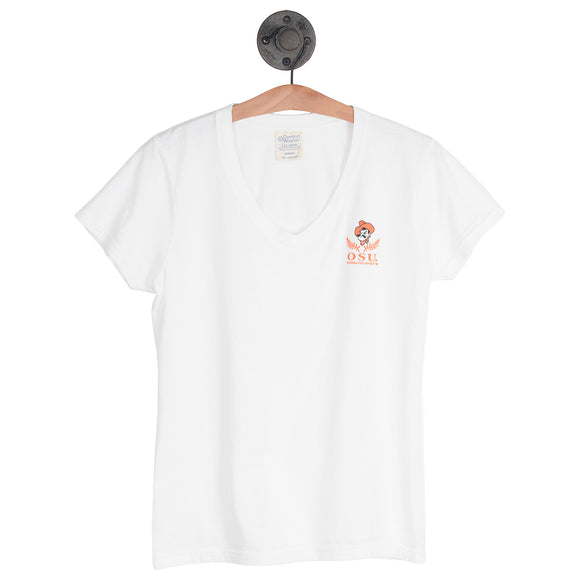 OSU WOMENS V-NECK TEE - OSUWVT