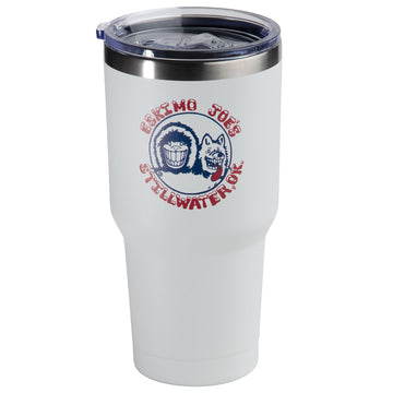 WHITE TRAVEL TUMBLER - WTT - Eskimo Joe's Clothes