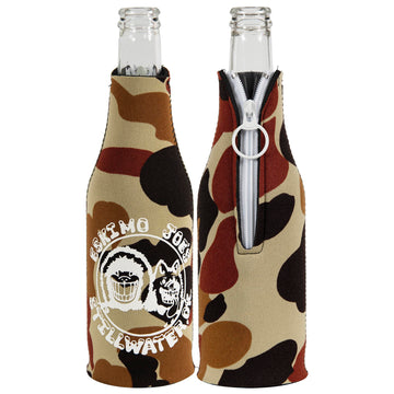 Buy fall-camo ZIPPERED BOTTLE COOLIE