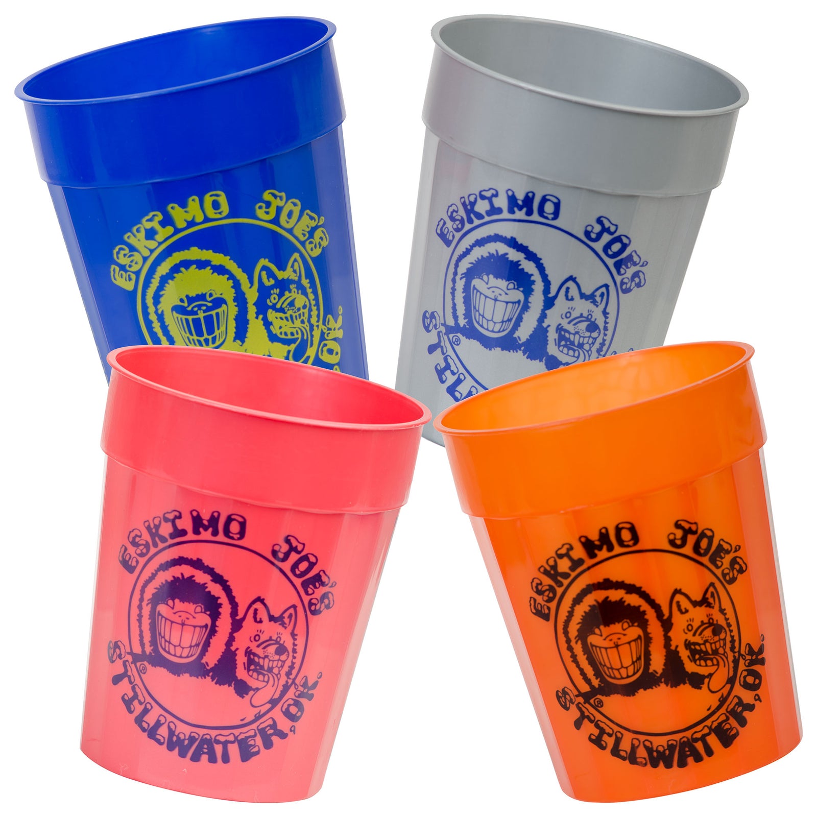 SET OF 4 ASSORTED CUPS - CUP4