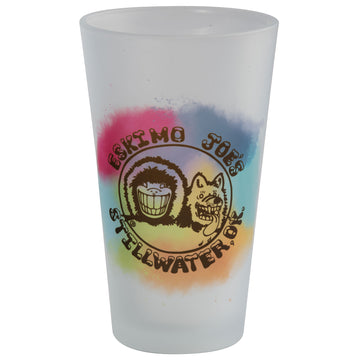 JOE'S FROSTED PINT GLASS - JFSM - Eskimo Joe's Clothes