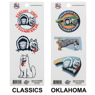 JOE'S STICKER SHEET - JSH - Eskimo Joe's Clothes