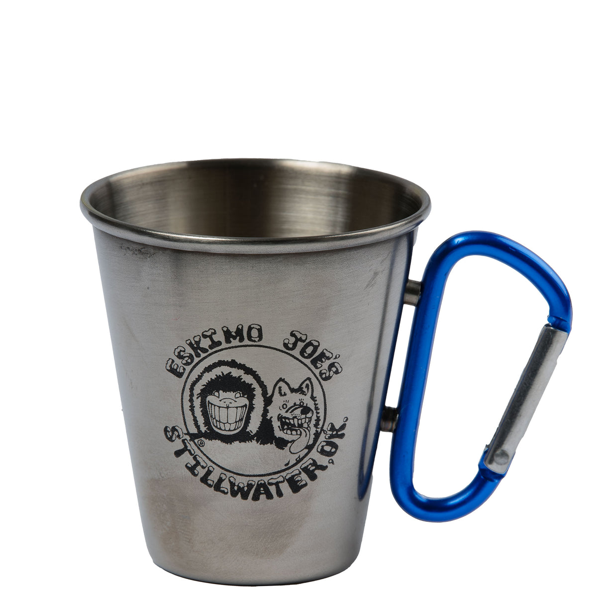 METAL SHOT GLASS W/CARABINER - MSGWC