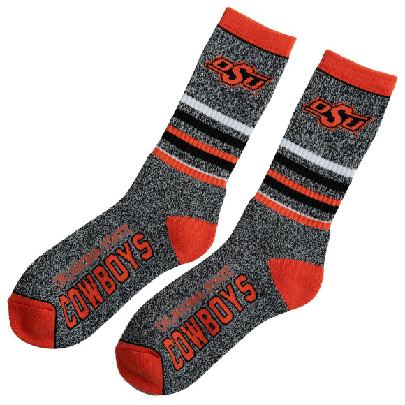 OSU 5 STAR MARBLED SOCK - OSUFSMS - Eskimo Joe's Clothes