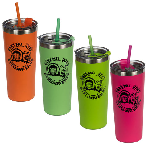 TRANSPARENT TUMBLER W/LID - TTWSL – Eskimo Joe's Clothes